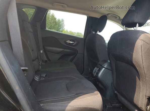 1C4PJMCS5GW244251 2016 JEEP CHEROKEE Black Widok wnętrza z tyłu