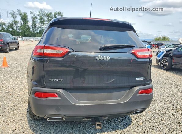 1C4PJMCS5GW244251 2016 JEEP CHEROKEE Black Widok z tyłu