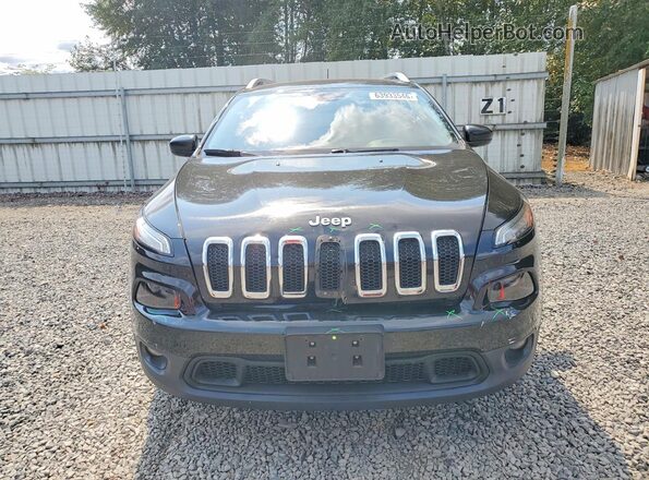 1C4PJMCS5GW244251 2016 JEEP CHEROKEE Black Widok z przodu