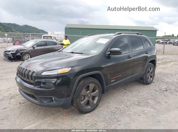 1C4PJMCS5GW250843 2016 JEEP CHEROKEE Черный Передняя левая четверть