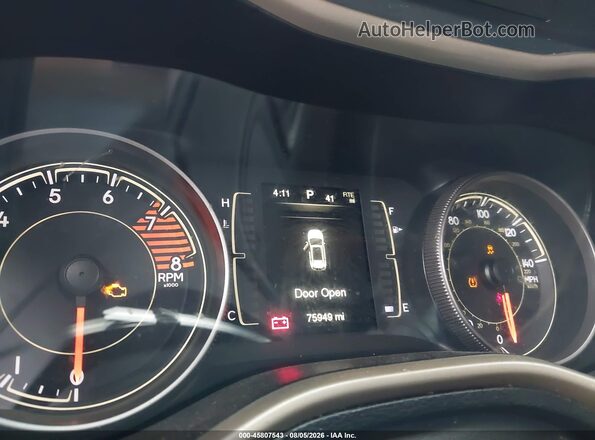 1C4PJMCS5GW250843 2016 JEEP CHEROKEE Черный Вид задних сидений
