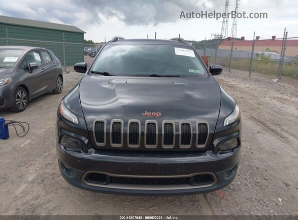 1C4PJMCS5GW250843 2016 JEEP CHEROKEE Черный Вид щитка приборов