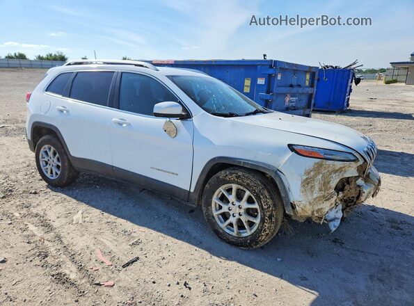 1C4PJMCS5HW521594 2017 JEEP CHEROKEE Белый Передняя правая четверть