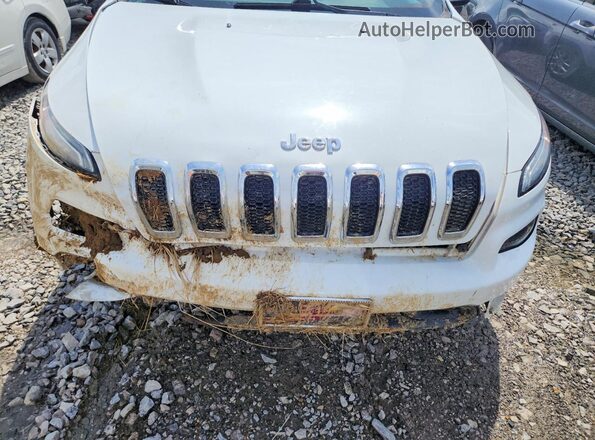 1C4PJMCS5HW521594 2017 JEEP CHEROKEE Белый Вид подкапотного пространства