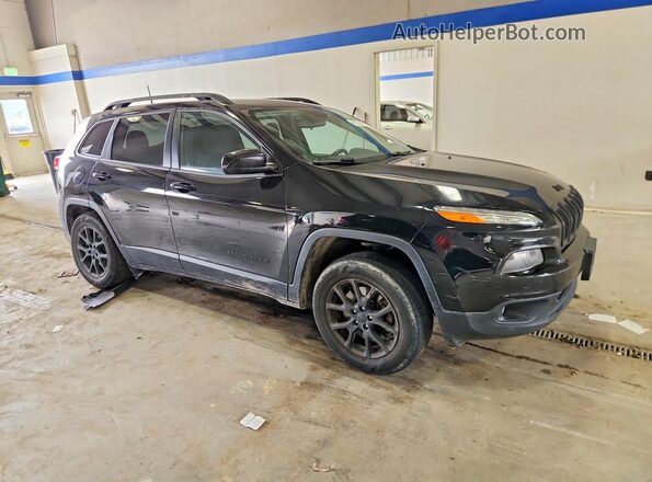 1C4PJMCS5HW634249 2017 JEEP CHEROKEE Black Передня права чверть