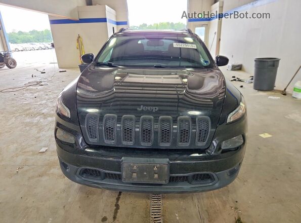 1C4PJMCS5HW634249 2017 JEEP CHEROKEE Black Вид спереду