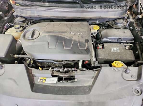 1C4PJMCS5HW634249 2017 JEEP CHEROKEE Black Вид підкапотного простору