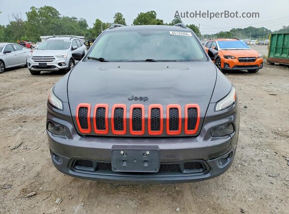 1C4PJMCS6GW117850 2016 JEEP CHEROKEE Charcoal Вид спереду