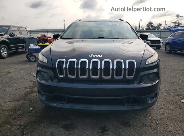 1C4PJMCS6GW147964 2016 JEEP CHEROKEE Black Front view