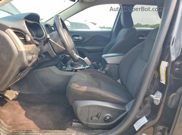 1C4PJMCS6GW147964 2016 JEEP CHEROKEE Black Front interior view