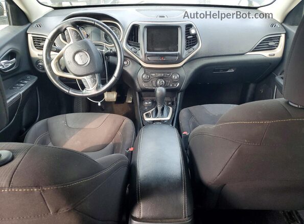 1C4PJMCS6GW147964 2016 JEEP CHEROKEE Black Dashboard view