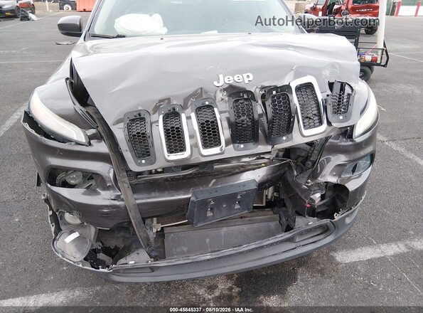1C4PJMCS6GW227183 2016 JEEP CHEROKEE Gray Front view