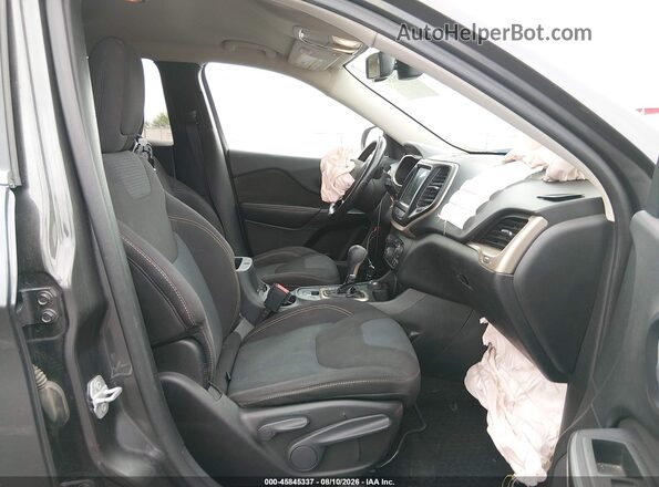 1C4PJMCS6GW227183 2016 JEEP CHEROKEE Gray Front interior view