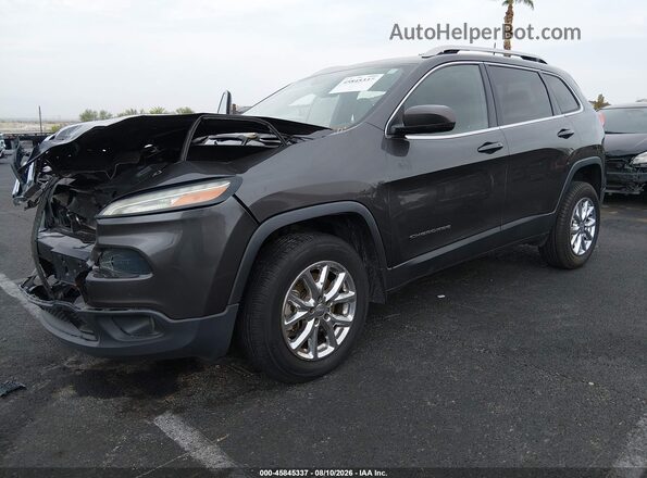 1C4PJMCS6GW227183 2016 JEEP CHEROKEE Gray Front left