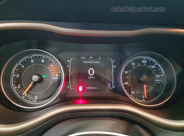 1C4PJMCS6GW236787 2016 JEEP CHEROKEE White Սարքավորումների վահանակի տեսք