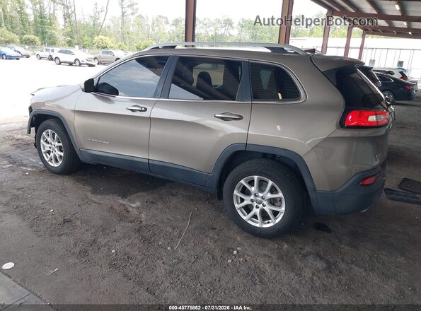 1C4PJMCS6GW255999 2016 JEEP CHEROKEE Champagne Rear left