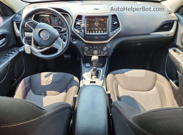 1C4PJMCS6GW331768 2016 JEEP CHEROKEE Silver Widok deski rozdzielczej