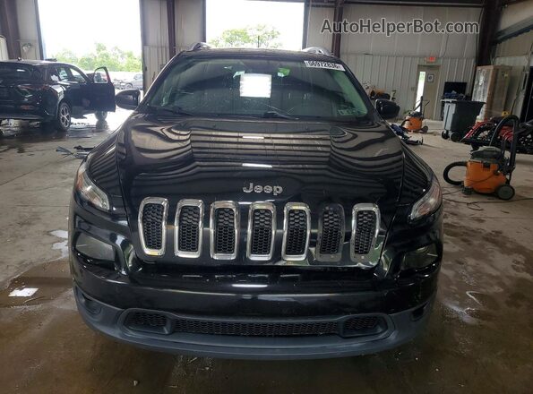 1C4PJMCS6HW532250 2017 JEEP CHEROKEE Black Вид спереду