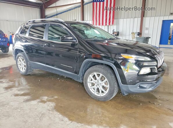 1C4PJMCS6HW532250 2017 JEEP CHEROKEE Black Передня права чверть