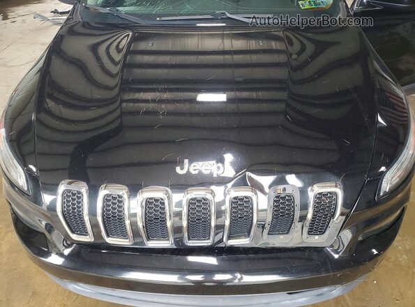 1C4PJMCS6HW532250 2017 JEEP CHEROKEE Black Вид підкапотного простору