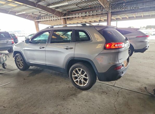 1C4PJMCS6HW616598 2017 JEEP CHEROKEE Silver Rear left