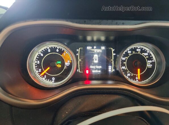 1C4PJMCS6HW616598 2017 JEEP CHEROKEE Silver Instrument cluster view