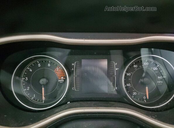 1C4PJMCS7GW194100 2016 JEEP CHEROKEE Silver Instrument cluster view