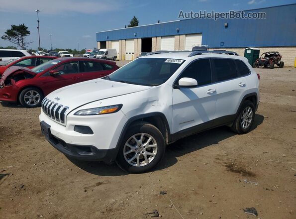 1C4PJMCS7HW575317 2017 JEEP CHEROKEE Белый Задняя левая четверть