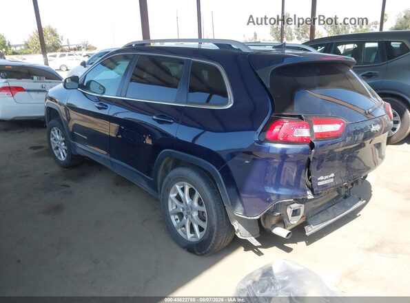 1C4PJMCS8GW279687 2016 JEEP CHEROKEE Dark Blue Trasero izquierdo