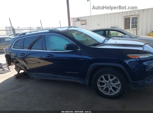 1C4PJMCS8GW279687 2016 JEEP CHEROKEE Dark Blue Vista interior trasera