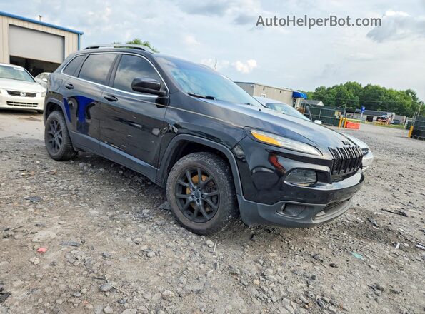 1C4PJMCS8HW589873 2017 JEEP CHEROKEE Black Przód prawy