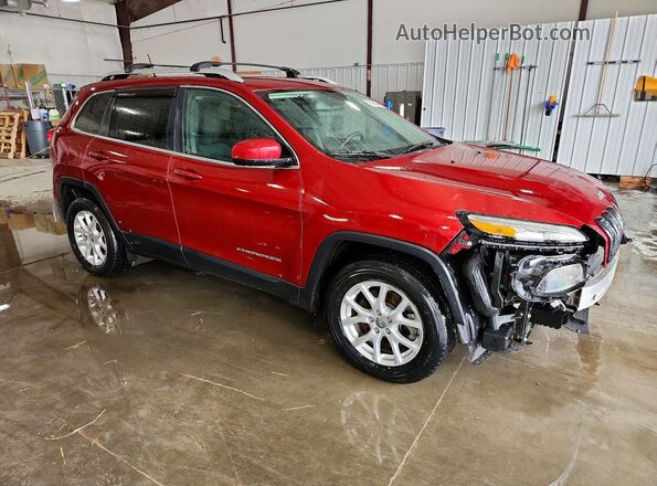 1C4PJMCS9GW111279 2016 JEEP CHEROKEE Burgundy წინა მარჯვენა