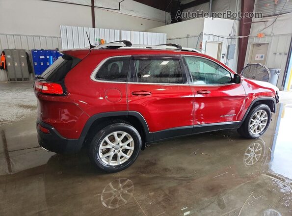 1C4PJMCS9GW111279 2016 JEEP CHEROKEE Burgundy უკანა მარჯვენა