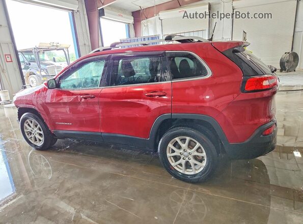 1C4PJMCS9GW111279 2016 JEEP CHEROKEE Burgundy უკანა მარცხენა