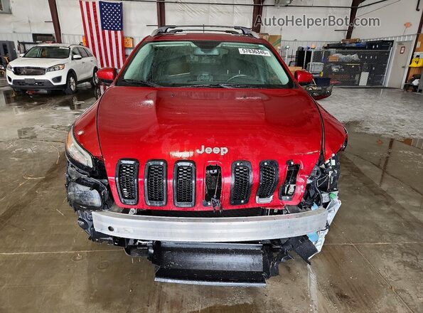 1C4PJMCS9GW111279 2016 JEEP CHEROKEE Burgundy წინა ხედი