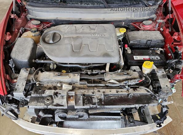 1C4PJMCS9GW111279 2016 JEEP CHEROKEE Burgundy უკანა სალონის ხედი