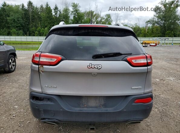 1C4PJMCS9GW277396 2016 JEEP CHEROKEE Silver Հետևի տեսք