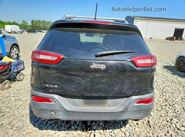 1C4PJMCS9HW636554 2017 JEEP CHEROKEE Black Widok z tyłu