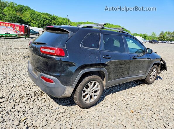 1C4PJMCS9HW636554 2017 JEEP CHEROKEE Black Tył prawy