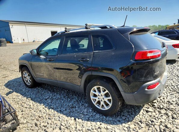 1C4PJMCS9HW636554 2017 JEEP CHEROKEE Black Tył lewy