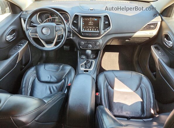 1C4PJMCS9HW636554 2017 JEEP CHEROKEE Black Widok deski rozdzielczej