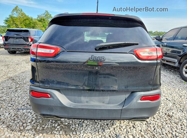 1C4PJMCSXGW153900 2016 JEEP CHEROKEE Black Rear view