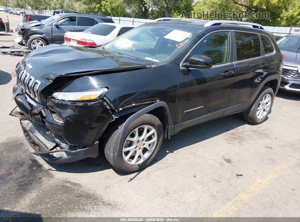 1C4PJMCSXHD217978 2017 JEEP CHEROKEE Black Przód lewy