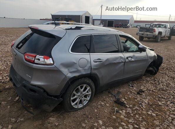1C4PJMCSXHW574761 2017 JEEP CHEROKEE Silver Հետևի աջ