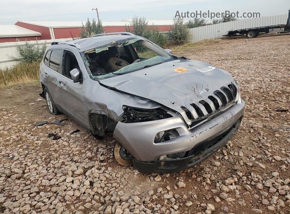 1C4PJMCSXHW574761 2017 JEEP CHEROKEE Silver Առջևի աջ