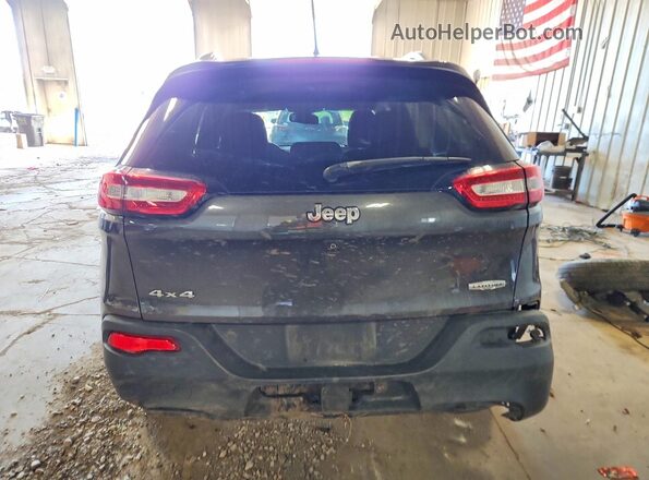 1C4PJMCSXHW636093 2017 JEEP CHEROKEE Gray Rear view