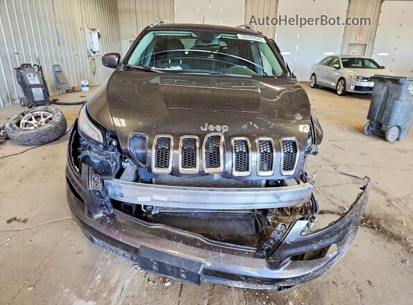1C4PJMCSXHW636093 2017 JEEP CHEROKEE Gray Front view