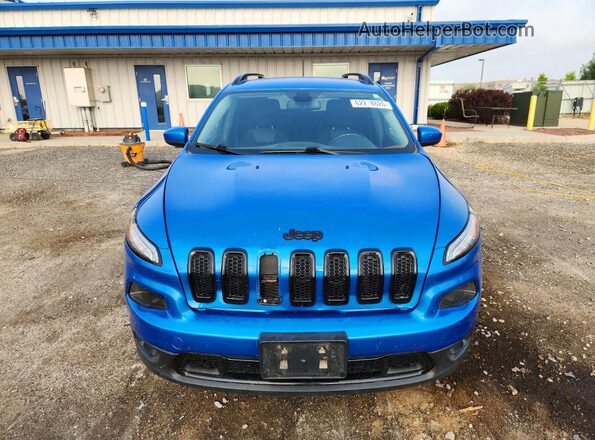 1C4PJMCX0JD548800 2018 JEEP CHEROKEE Blue Vista frontal