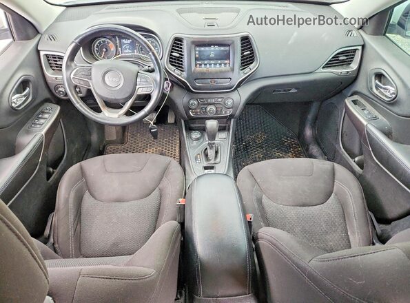 1C4PJMCX0KD281370 2019 JEEP CHEROKEE Белый Вид панели приборов