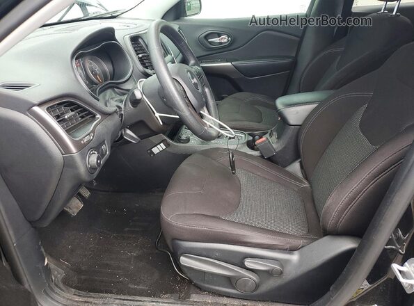 1C4PJMCX0KD400924 2019 JEEP CHEROKEE Black Widok wnętrza z przodu